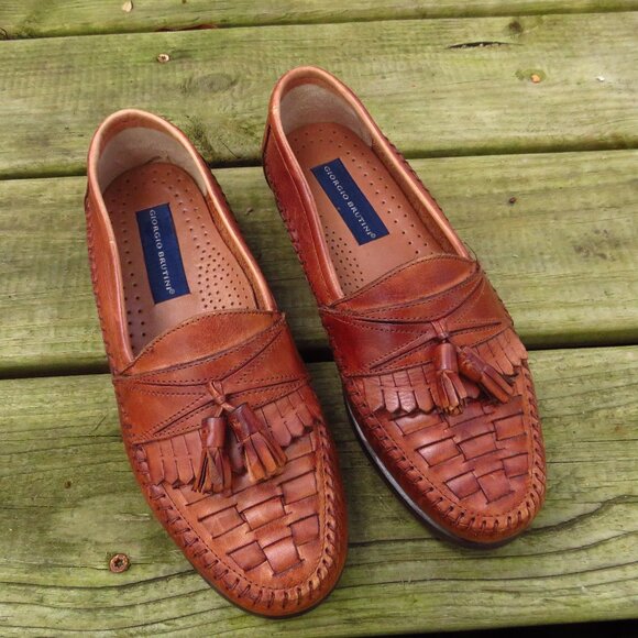 Mens Georgio Brutini Leather Tassle Mens Shoe size 7 1/2 main image 10